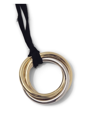 Proenza Schouler 3-Ring Pendant necklace - Gold