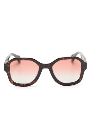 Vivienne Westwood Caria tortoiseshell-effect sunglasses - Brown