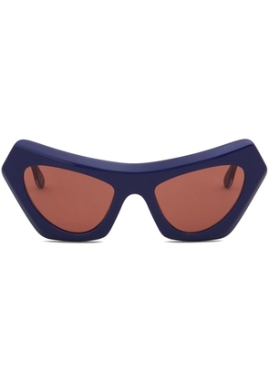 Marni Devil's Pool cat-eye sunglasses - Blue