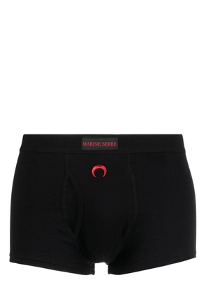 Marine Serre Moon motif boxers - Black