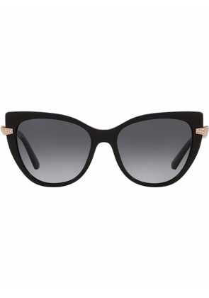 Bvlgari cat-eye frame sunglasses - Black