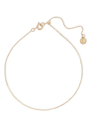 THE ALKEMISTRY 18kt yellow gold Nude Shimmer chain anklet