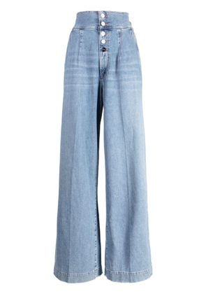 Made in Tomboy Felisia high-rise wide-leg jeans - Blue