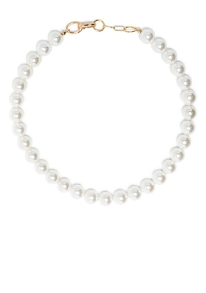 Atu Body Couture single strand pearl necklace - White
