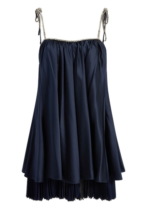 Cinq A Sept Valmore silk mini dress - Blue