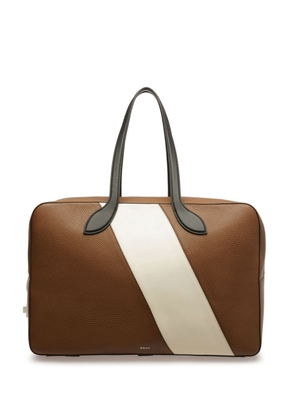 Bally Soft Lock leather holdall - Brown