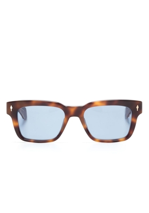 Jacques Marie Mage Dealan square-frame sunglasses - Brown