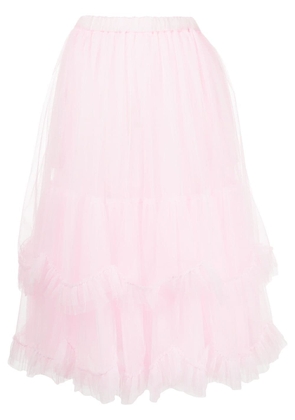 Comme Des Garçons Girl tulle layered skirt - Pink