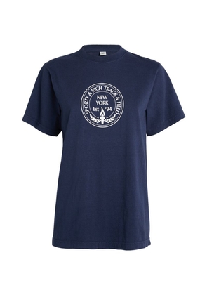 Sporty & Rich Central Park Logo T-Shirt
