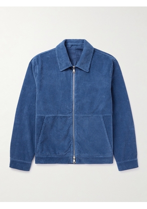 Mr P. - Cotton-Corduroy Blouson Jacket - Men - Blue - XS