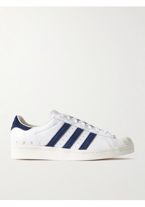 adidas Originals - Pop Trading Co Superstar ADV Suede-Trimmed Leather Sneakers - Men - White - UK 5