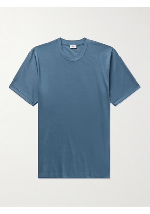 Zimmerli - Slim-Fit Sea Island Cotton-Jersey T-Shirt - Men - Blue - S