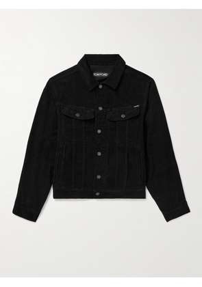 TOM FORD - Cotton-Blend Corduroy Jacket - Men - Black - S