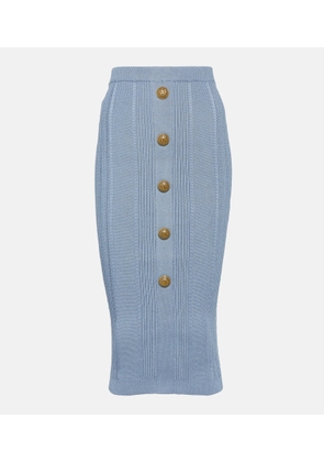 Balmain Knitted pencil skirt