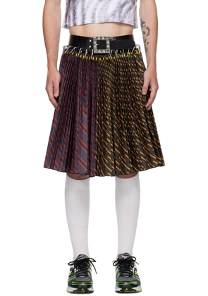 Chopova Lowena Multicolor Fugen Skirt