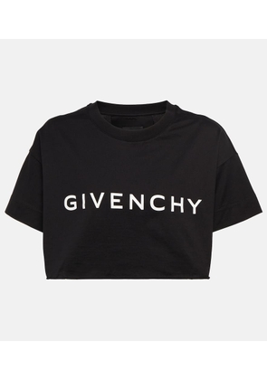 Givenchy Logo cropped T-shirt