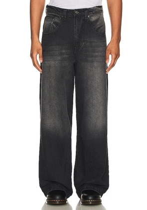 Jaded London Colossus Baggy Jeans in Black. Size 36.