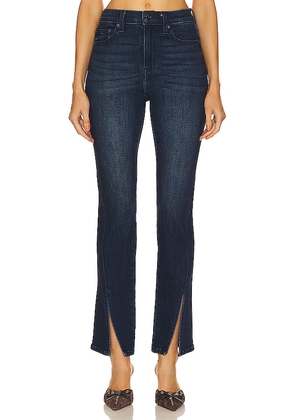 PISTOLA Teagan High Rise Vented Slim Straight in Blue. Size 24, 25, 27, 28, 29.