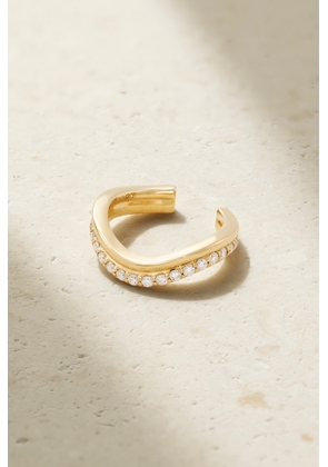 Kimaï - 18-karat Recycled Gold Laboratory-grown Diamond Ear Cuff - One size