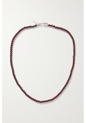 Sophie Buhai - + Net Sustain Silver Garnet Necklace - Red - One size