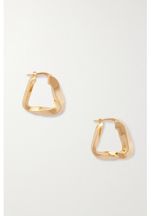 Bottega Veneta - Small Gold-tone Hoop Earrings - One size