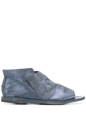 Officine Creative Itaca textured ankle length sandals - Blue