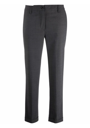 ASPESI slim-fit cropped trousers - Grey