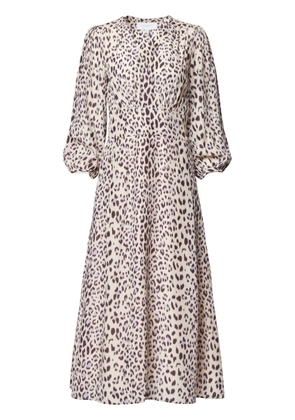 Equipment Sadie leopard-print dress - Multicolour