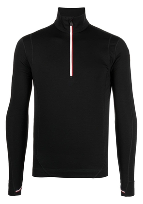 Moncler Grenoble half-zip long-sleeve sweatshirt - Black