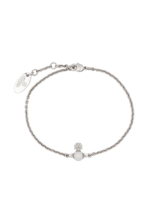 Vivienne Westwood Mini Bas Relief Chain bracelet - Silver