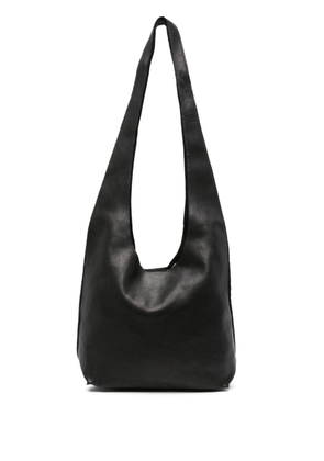 Guidi BN1 leather shoulder bag - Black