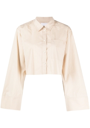 FRAME classic-collar long-sleeve shirt - Neutrals