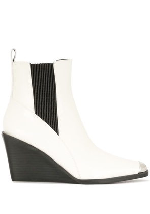 Senso Weston II ankle wedge boots - White