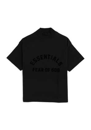Fear Of God Essentials Kids Cotton Logo T-Shirt (2-16 Years)