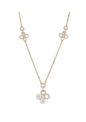 Boodles Rose Gold, Platinum And Diamond Large Be Boodles Necklace