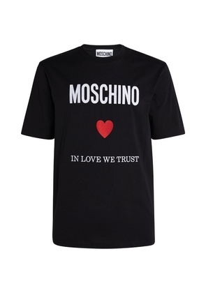 Moschino Cotton Logo T-Shirt