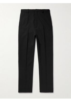 Balenciaga - Wide-Leg Twill Trousers - Men - Black - FR 46