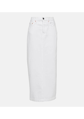 Wardrobe.NYC Cotton denim maxi skirt