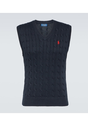 Polo Ralph Lauren Cable-knit cotton sweater vest
