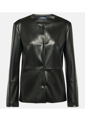 'S Max Mara Festoso faux leather jacket
