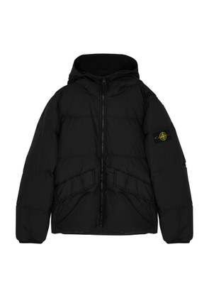 Stone Island Kids Quilted Shell Jacket (10-12 Years) - Black