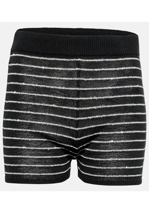 Brunello Cucinelli Knitted cotton shorts