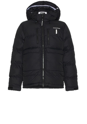 Whitespace Signature Puffy Jacket in Black - Black. Size S (also in ).