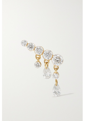 MARIA TASH - Invisible Crescendo 18-karat Gold Diamond Single Earring - One size