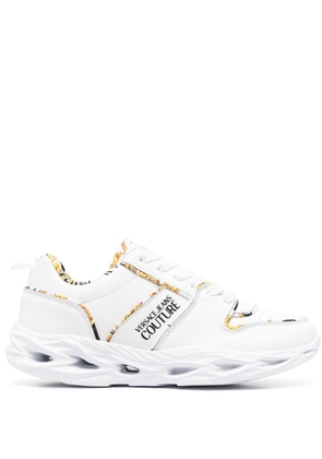 Versace Jeans Couture logo-print low-top sneakers - White