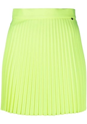 NISSA pleated mini skirt - Green