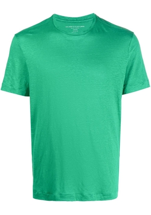 Majestic Filatures short-sleeve linen T-shirt - Green
