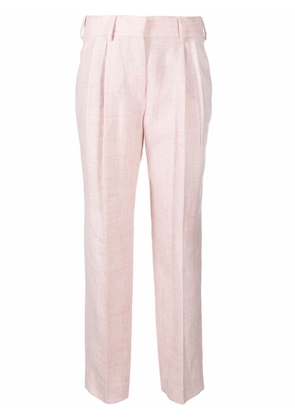 Blazé Milano high-rise tapered trousers - Pink