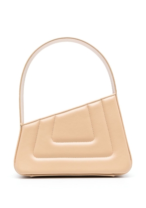 DESTREE small Albert quilted leather tote bag - Neutrals