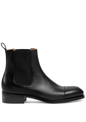 Gucci leather ankle boots - Black